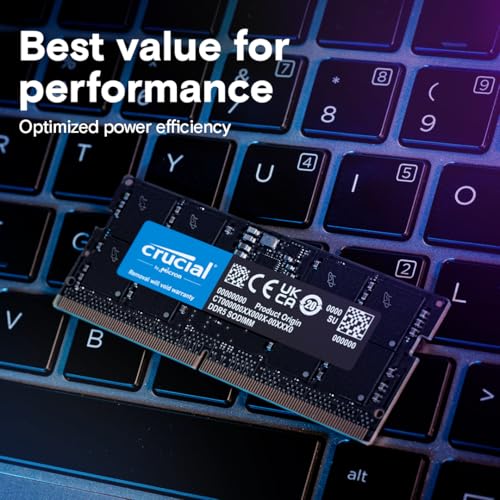 Crucial 8GB DDR5 4800MHz CL40 Laptop Memory CT8G48C40S5 - Image 5