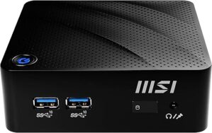 MSI Cubi N Mini PC, Intel Celeron, JSL-035US