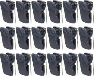 Manaloom Cubicle Clips & Accessories – Black 24-Pack