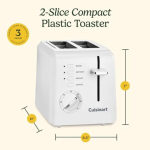 Cuisinart 2-Slice Compact Toaster Oven, CPT-122