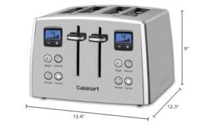 Cuisinart 4-Slice Countdown Motorized Toaster, CPT-435P1