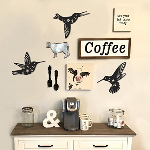Daogtc Metal Hummingbird Wall Art Decor (3 Pack) - Image 5