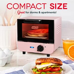 DASH Mini Toaster Oven Cooker – Pink