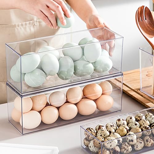 DEAHEZEN Clear Storage Bins For Pantry And Fridge - Image 5