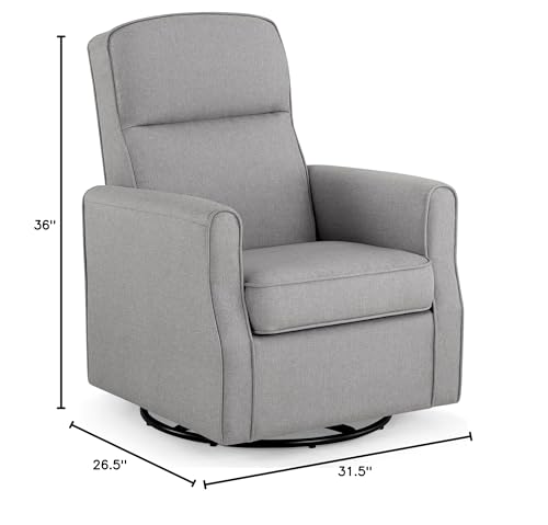 Delta Children Blair Slim Nursery Glider Chair - Image 3