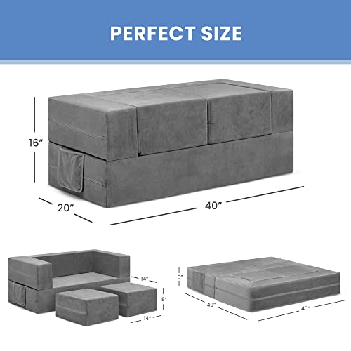 Delta Children Convertible Sofa And Play Set For Kids - Image 3