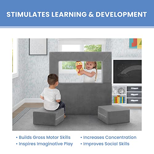 Delta Children Convertible Sofa And Play Set For Kids - Image 5