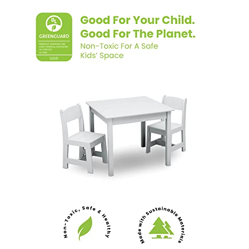 Delta Children MySize Kids Wood Table And Chair Set - Image 5