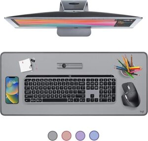 Logitech Desk Mat – Studio Series, Mid-Grey