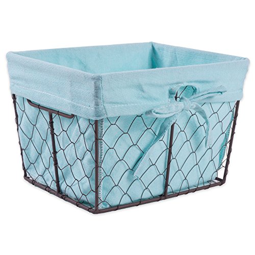 DII Farmhouse Chicken Wire Storage Baskets, Small - Image 4