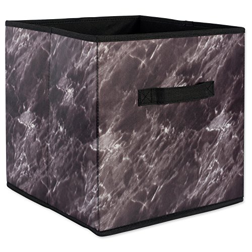 DII Foldable Laundry Organizing Bin, Black, Small - Image 2