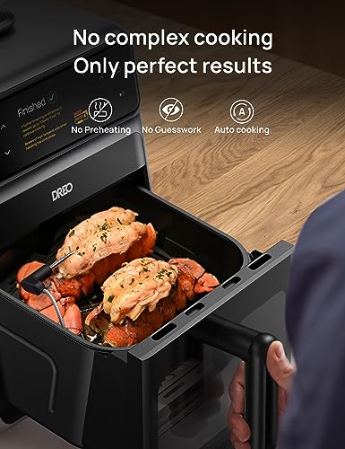 Dreo ChefMaker Combi Fryer, Smart Air Fryer Cooker, 6 QT - Image 4