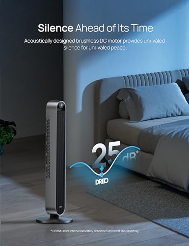 Dreo Tower Fan, 42 Inch Oscillating, Quiet DC Motor - Image 5