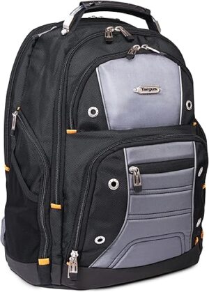 Targus Drifter II Laptop Backpack, Black/Gray (TSB239US)