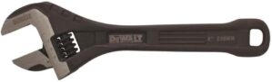 DEWALT DWHT80267 8″ Steel Adjustable Wrench