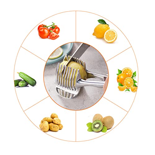 Dycica Stainless Steel Onion Holder Slicer - Image 5