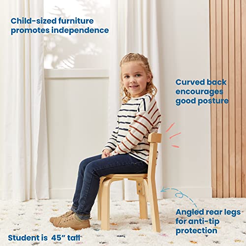 ECR4Kids Bentwood Round Table And Chair Set - Image 4