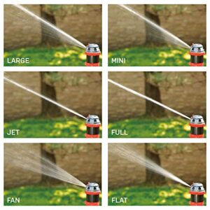Eden Eden 96122 Metal Adjustable Rotary Sprinkler