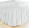 Aemilas Elastic Wrinkle Bed Skirts, King Size