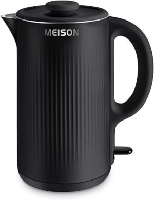 MEISON Electric Kettle Stainless Steel, 1.7 Liter