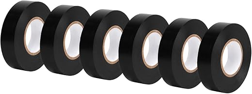 Amazon Basics Electrical Tape, 3/4-Inch By 60-Feet, Black