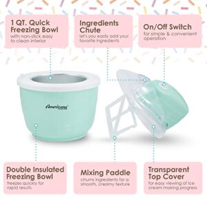 Elite Gourmet Elite EIM520M 1 Quart Ice Cream Maker
