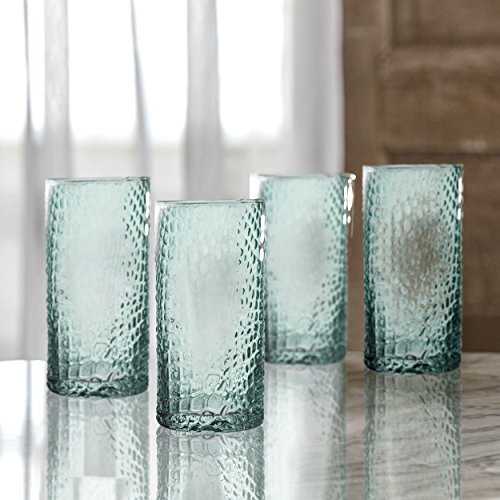 Elle Collection Bistro Croc 229805-4HBGR Highball Glasses Set - Image 2
