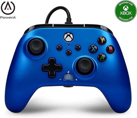 PowerA Enhanced Wired Xbox Controller - Sapphire Fade