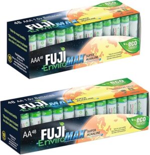 Fuji Enviromax Enviromax AA + AAA Battery 96 Pack