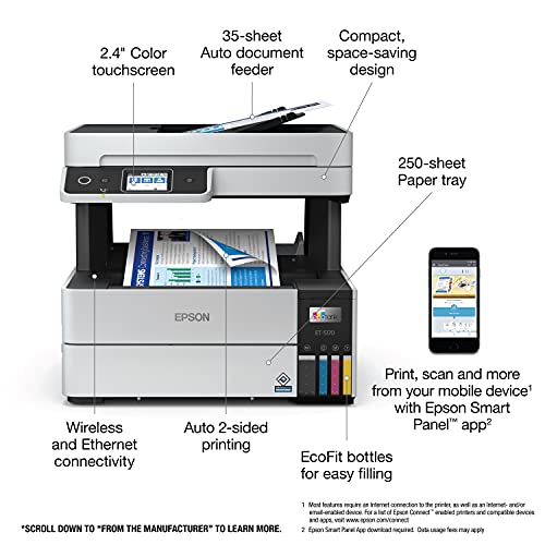 Epson EcoTank Pro ET-5170 Wireless Printer - Image 5