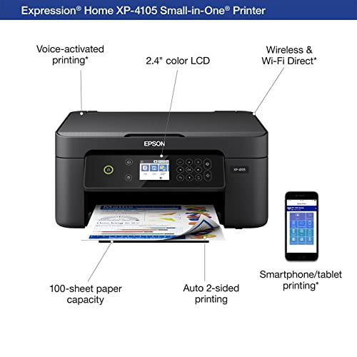 Epson Expression Home XP-4105 Wireless Printer - Image 3