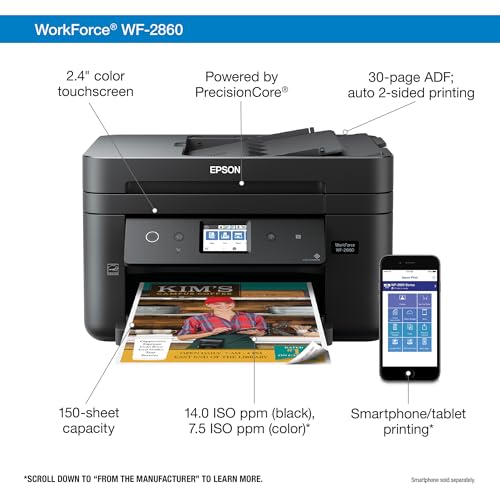 Epson WF-2860 All-in-One Wireless Printer - Image 3