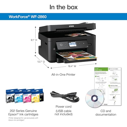 Epson WF-2860 All-in-One Wireless Printer - Image 4