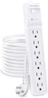 CyberPower Essential Surge Protector, 1500J/125V, 6 Outlets