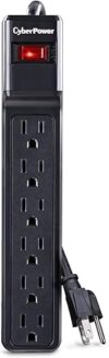 CyberPower Essential Surge Protector, 900J, 6 Outlets