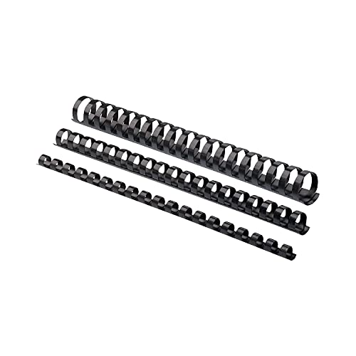 Fellowes Binding Combs Plastic Black 3/4 Inch (52509) - Image 4