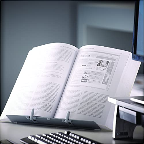 Fellowes Booklift Copyholder, Metallic Silver, 21140 - Image 5