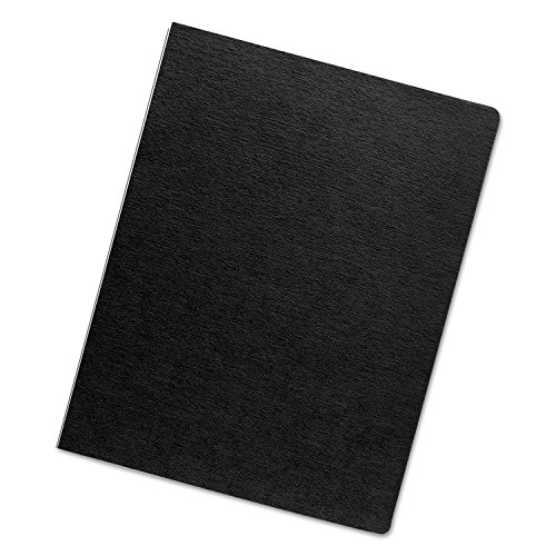 Fellowes Linen Texture Presentation Covers, Black (52115) - Image 2