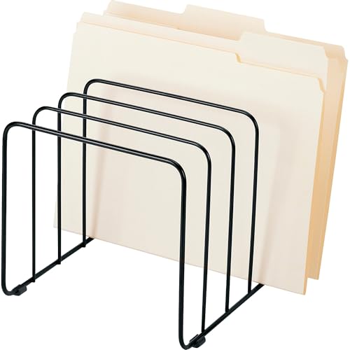 Fellowes Vertical File, 5 Sections, Black (72351) - Image 3