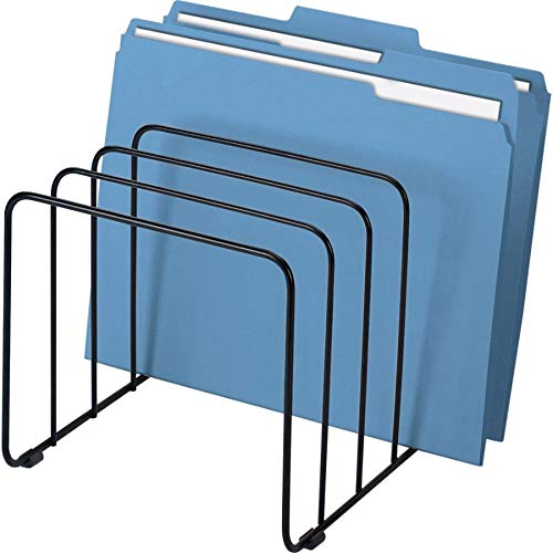 Fellowes Vertical File, 5 Sections, Black (72351) - Image 5