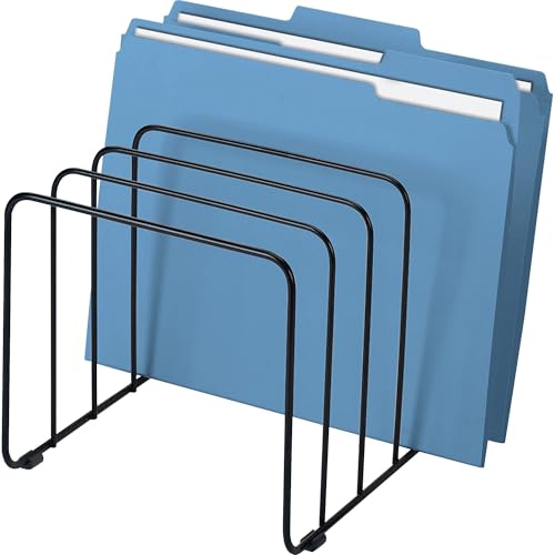 Fellowes Vertical File, 5 Sections, Black (72351) - Image 2