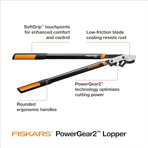 Fiskars Heavy Duty Bypass Steel Blade Loppers - Image 5