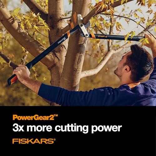 Fiskars Heavy Duty Bypass Steel Blade Loppers - Image 2