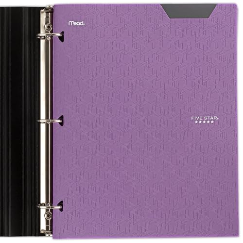 Five Star Plastic 2-Pocket Folder, Fits 3 Ring Binder (333420I-ECM) - Image 4