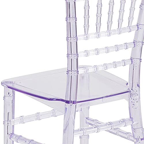 Flash Furniture Child’s Transparent Crystal Resin Chiavari Chair - Image 4