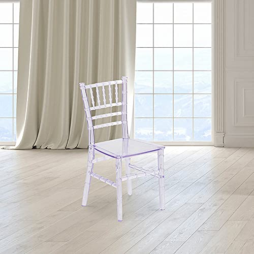 Flash Furniture Child’s Transparent Crystal Resin Chiavari Chair - Image 2