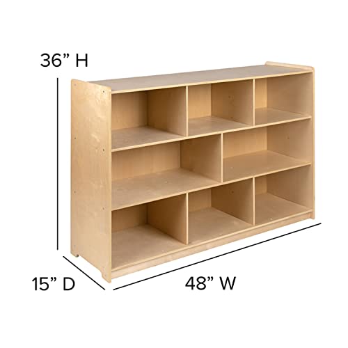 Flash Furniture Wooden Classroom Storage Cabinet, 36" H - Image 3