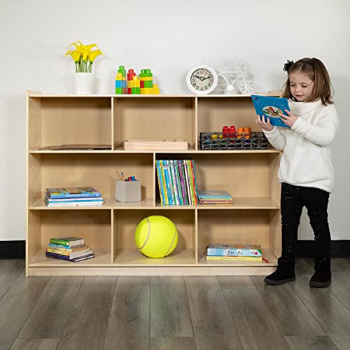 Flash Furniture Wooden Classroom Storage Cabinet, 36" H - Image 4