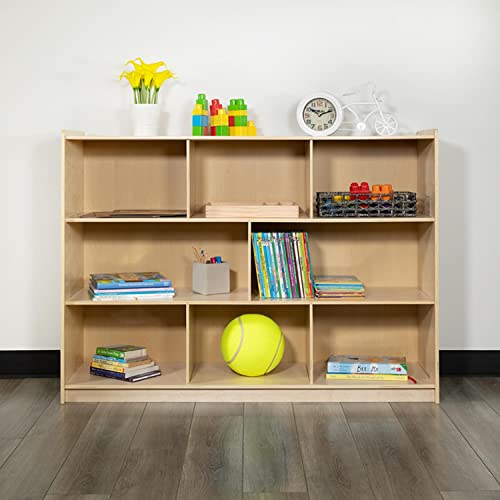 Flash Furniture Wooden Classroom Storage Cabinet, 36" H - Image 2