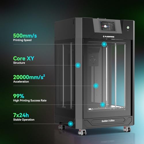 FLASHFORGE Guider 3 Ultra Dual Extruder 3D Printer - Image 2